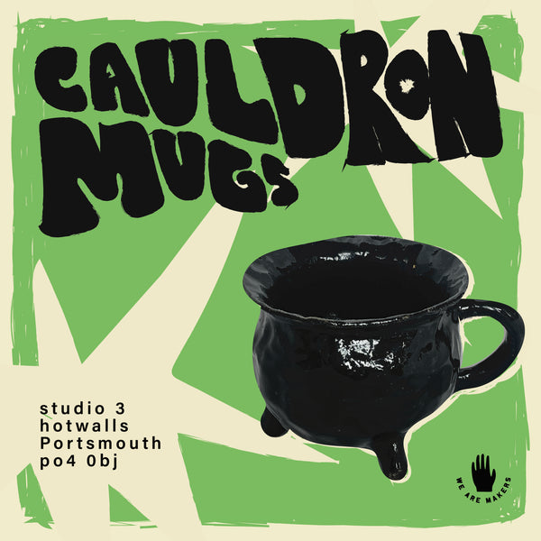 Halloween Cauldron Mugs | Pottery Workshop | 23rd October