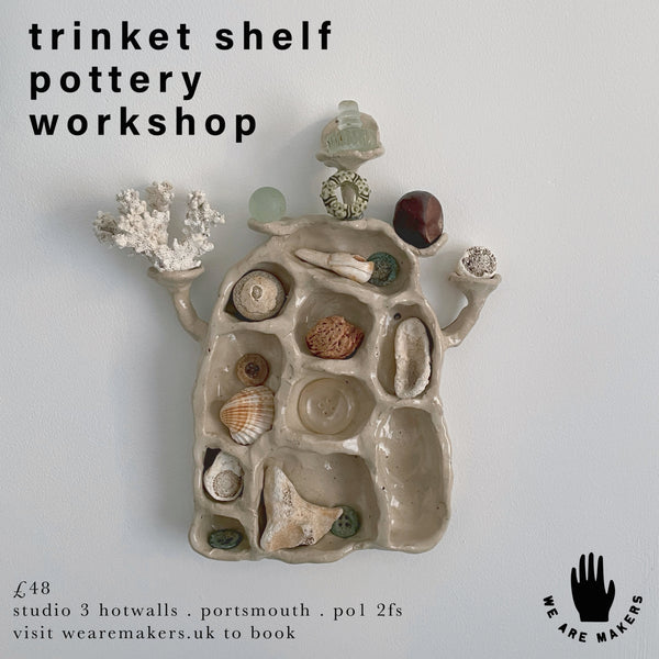 Trinket Shelf | Pottery Workshop | 21st November