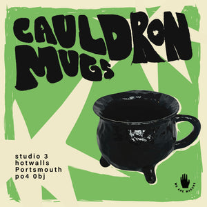 Halloween Cauldron Mugs | Pottery Workshop | 23rd October