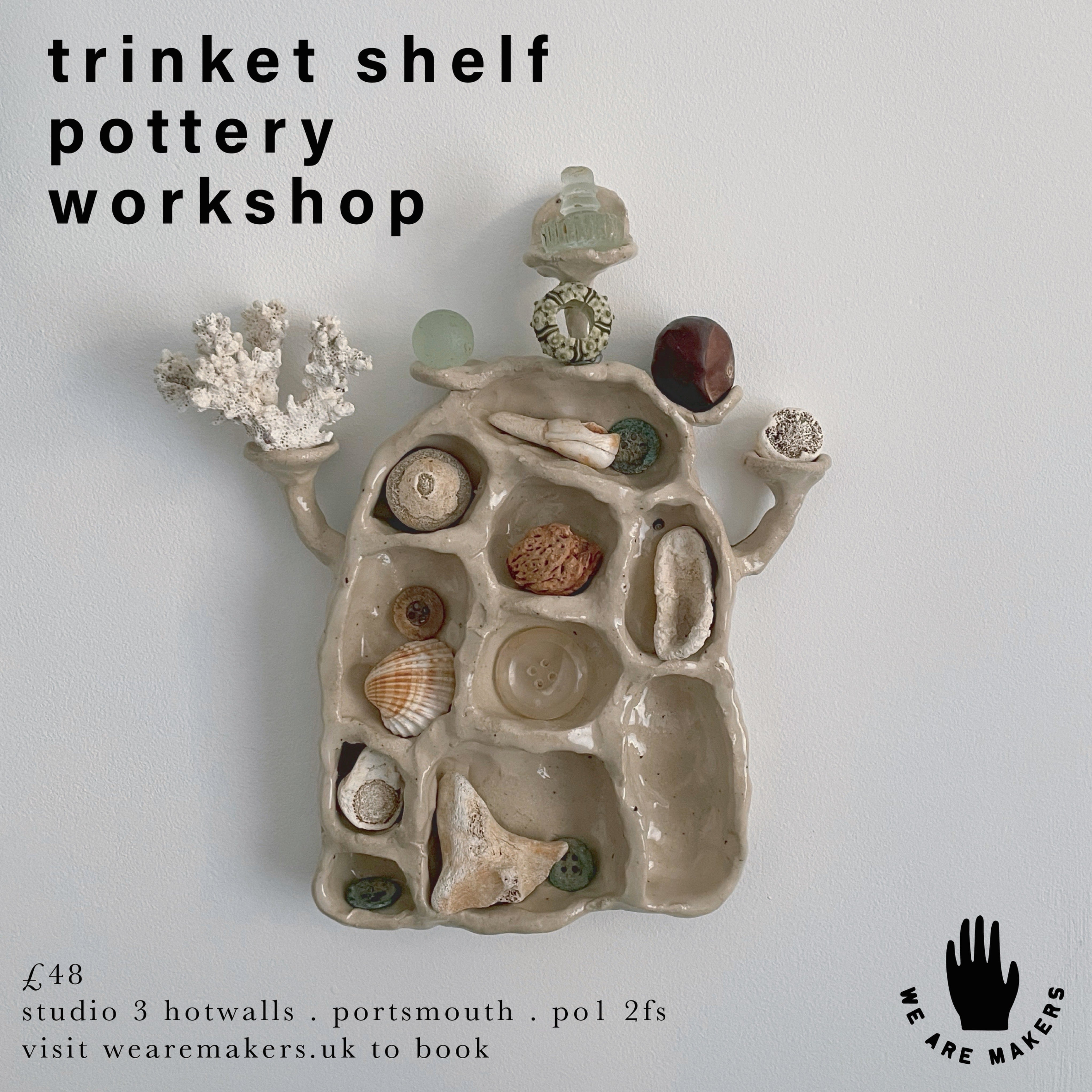 Trinket Shelf | Pottery Workshop | 11/3/25