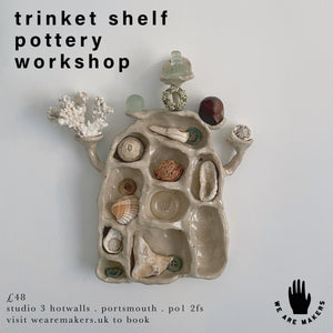 Trinket Shelf | Pottery Workshop | 11/3/25