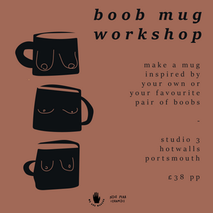 Boob Mug | Pottery Workshop | 13/12/24