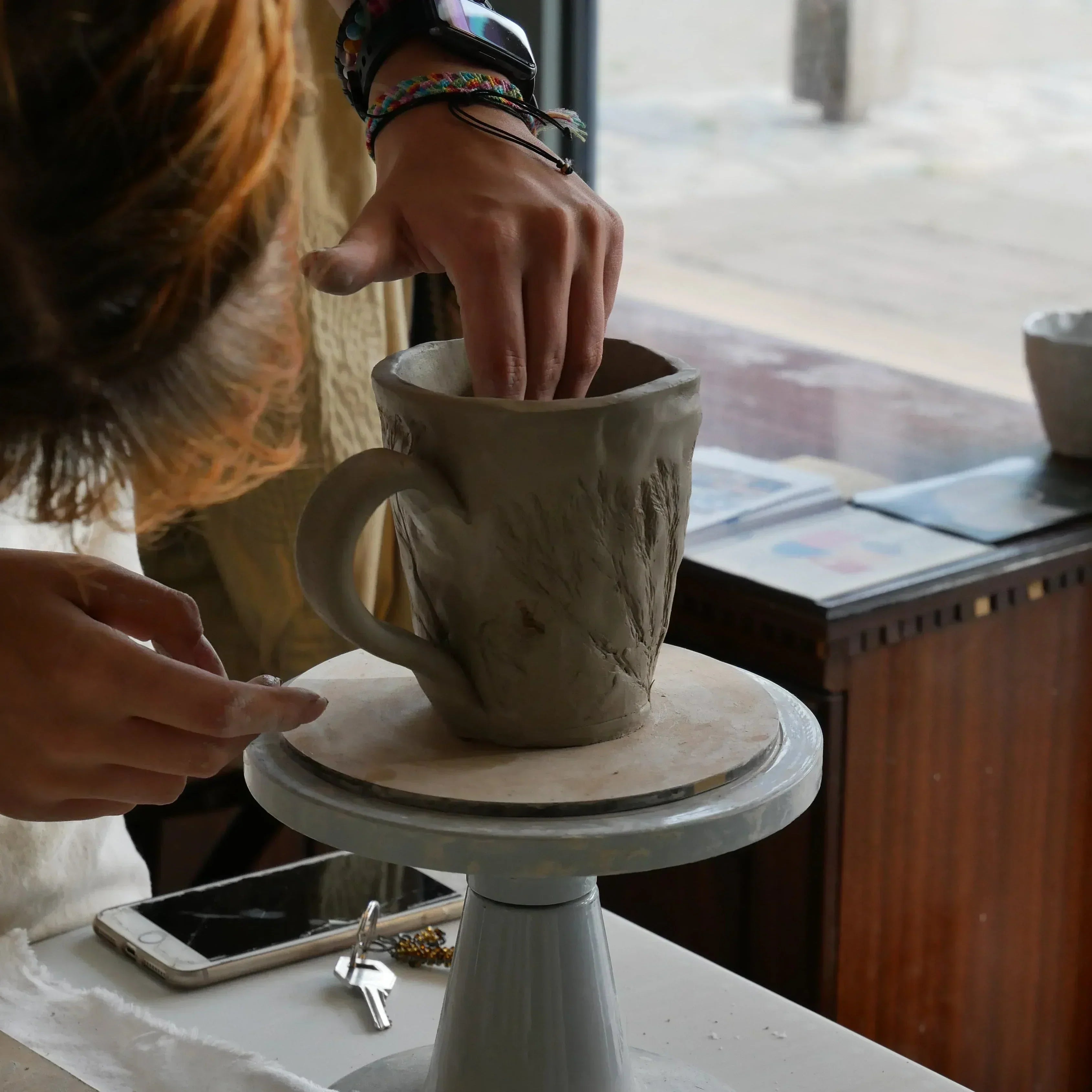 Stamped Mugs | Ceramics Workshop | 11/12/24