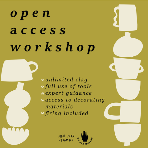 Open Access Session | Ceramics Workshop For Intermediate Potters | 14/11/2023