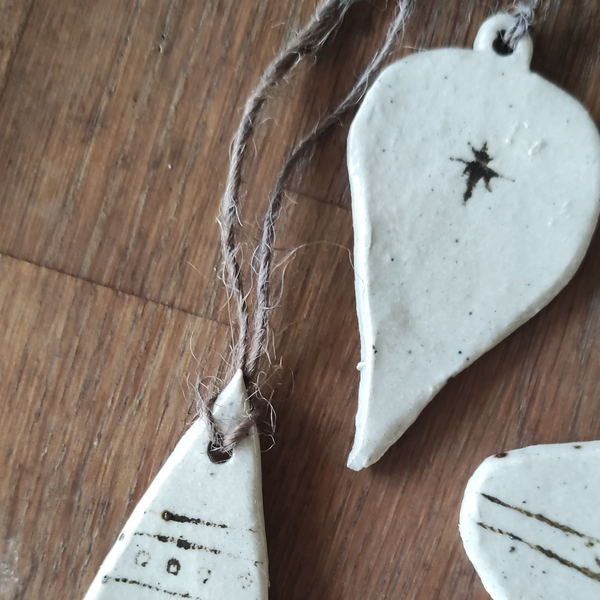 Christmas Hanging Decorations | Ceramics Workshop | 4/12/24