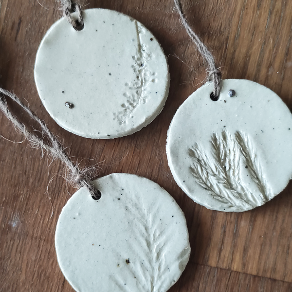 Christmas Hanging Decorations | Ceramics Workshop | 4/12/24