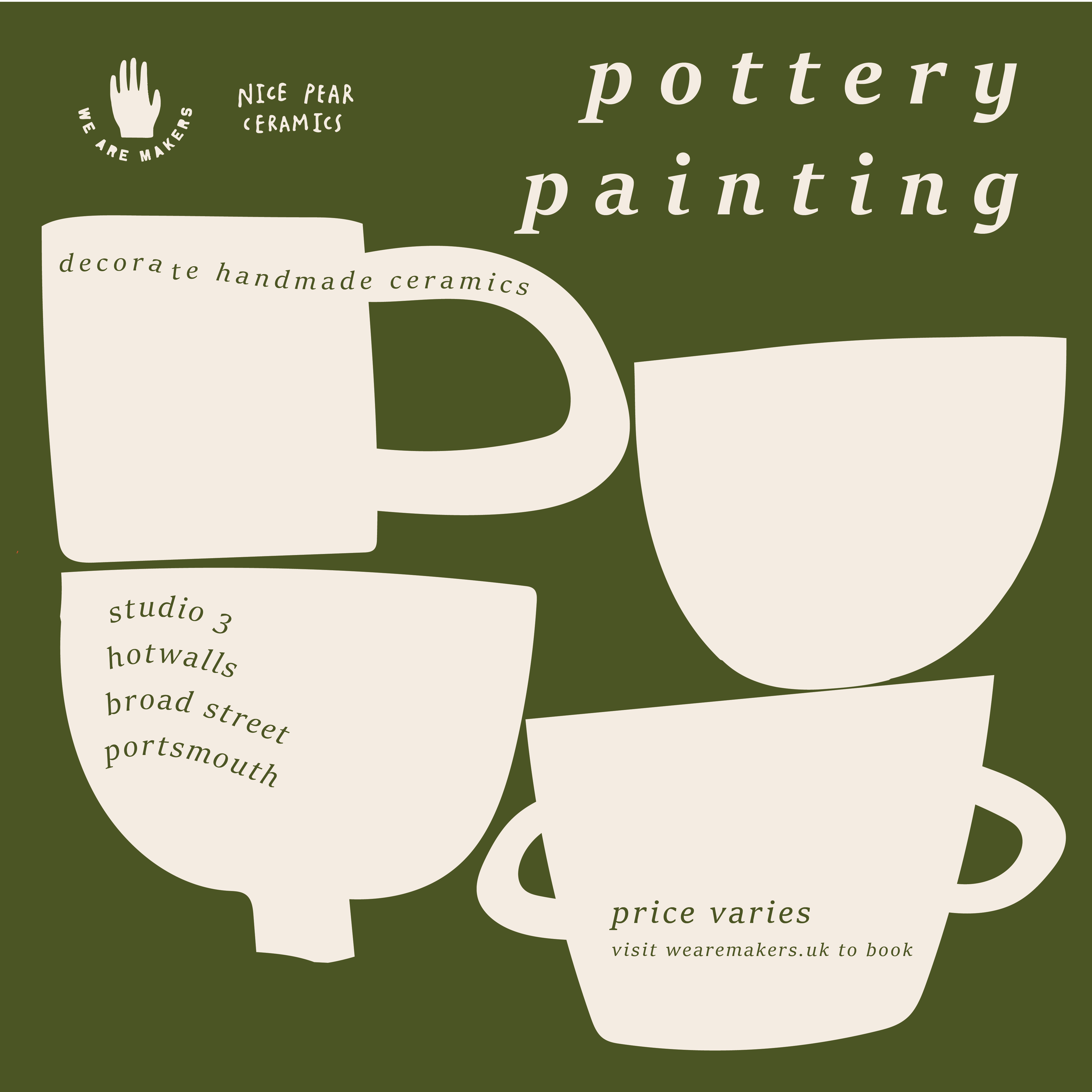 Pottery Painting | Ceramics Workshop